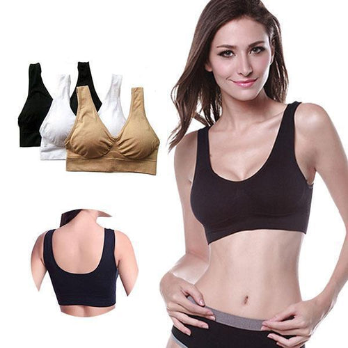 3pc Hot Selling Seamless Wireless Push Up Bras