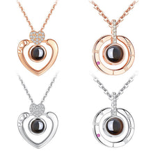 Say 'I Love You' in 100 Languages - Cubic Zirconia Necklace