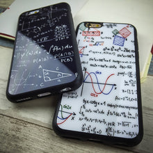 Mathematics Painted Graffiti Silicone iPhone Case