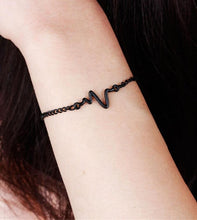 Heart Beat Rhythm Chain Bracelet