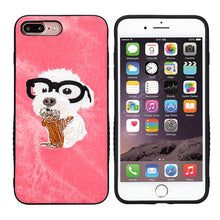 3D Embroidered Handmade Dog Phone Case