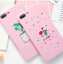 Cute Flamingo Hard Shell Phone Case