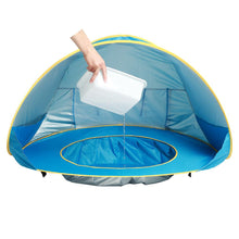 Baby Pop-Up Beach Tent: Sunshade & Mini Pool